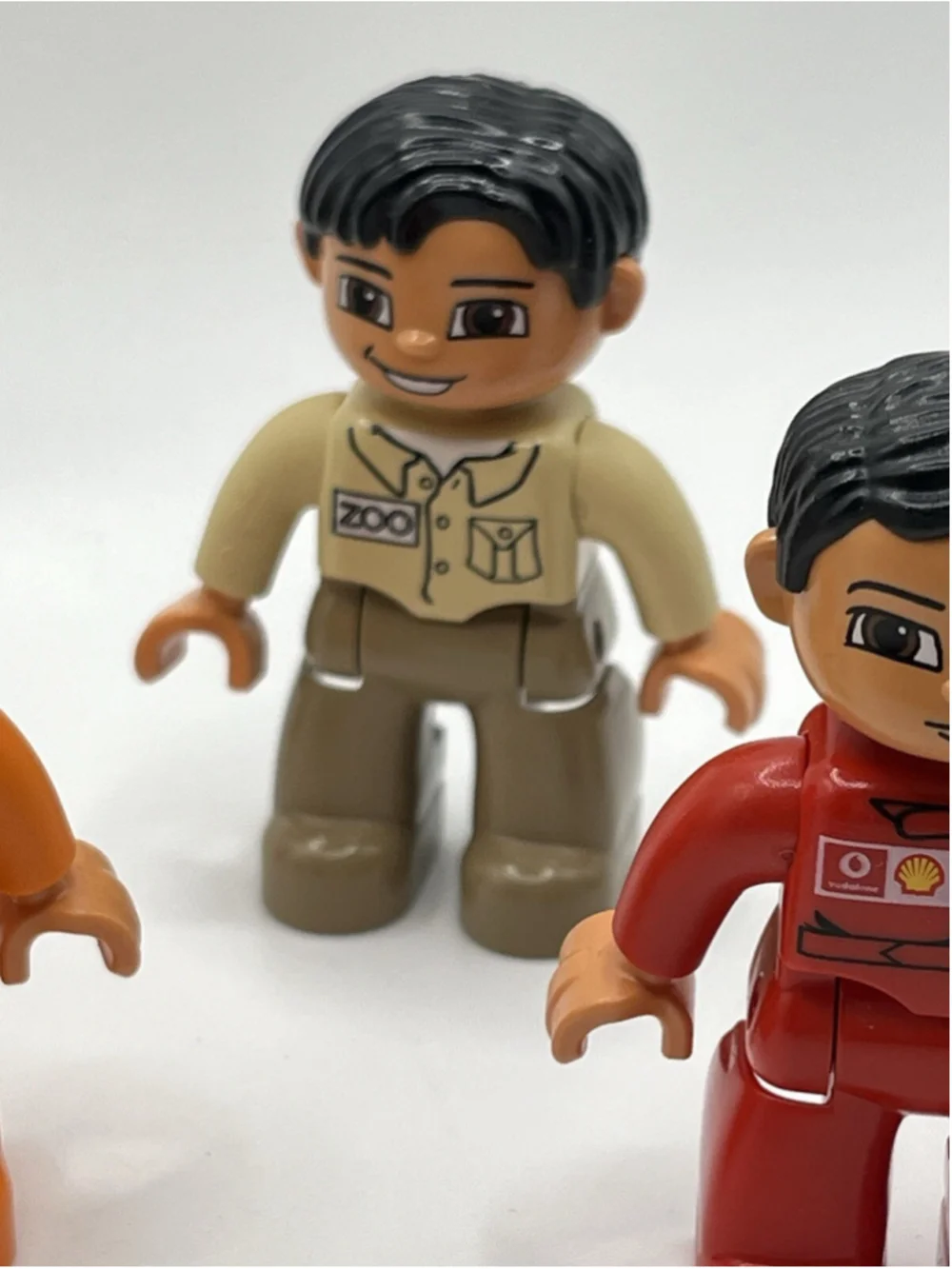 Lego Duplo Collectible Toy Figures Lot Of 6 - Firefighters Construction Worker